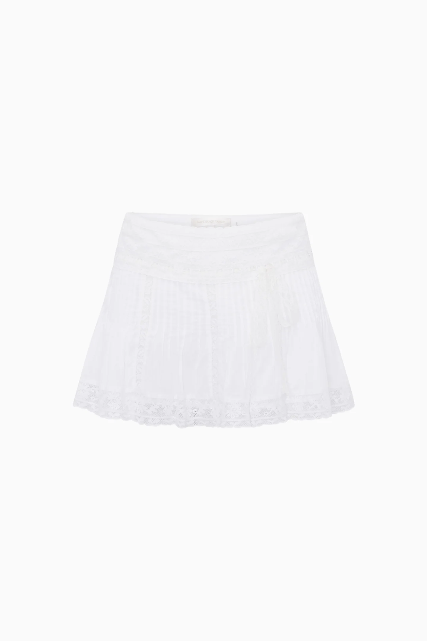 Solena Cotton Victorian Mini Skirt - Image 5