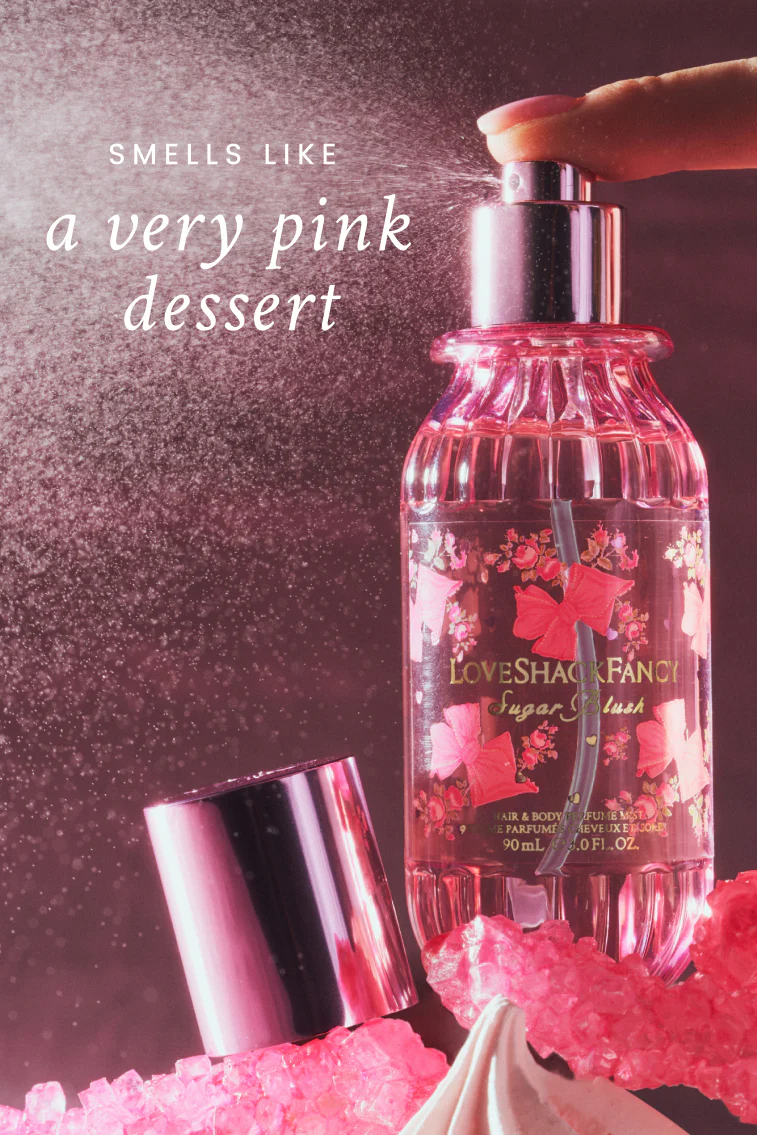 Sugar Blush Hair & Body Perfume Mist with Vanilla & Passion Fruit - Image 4