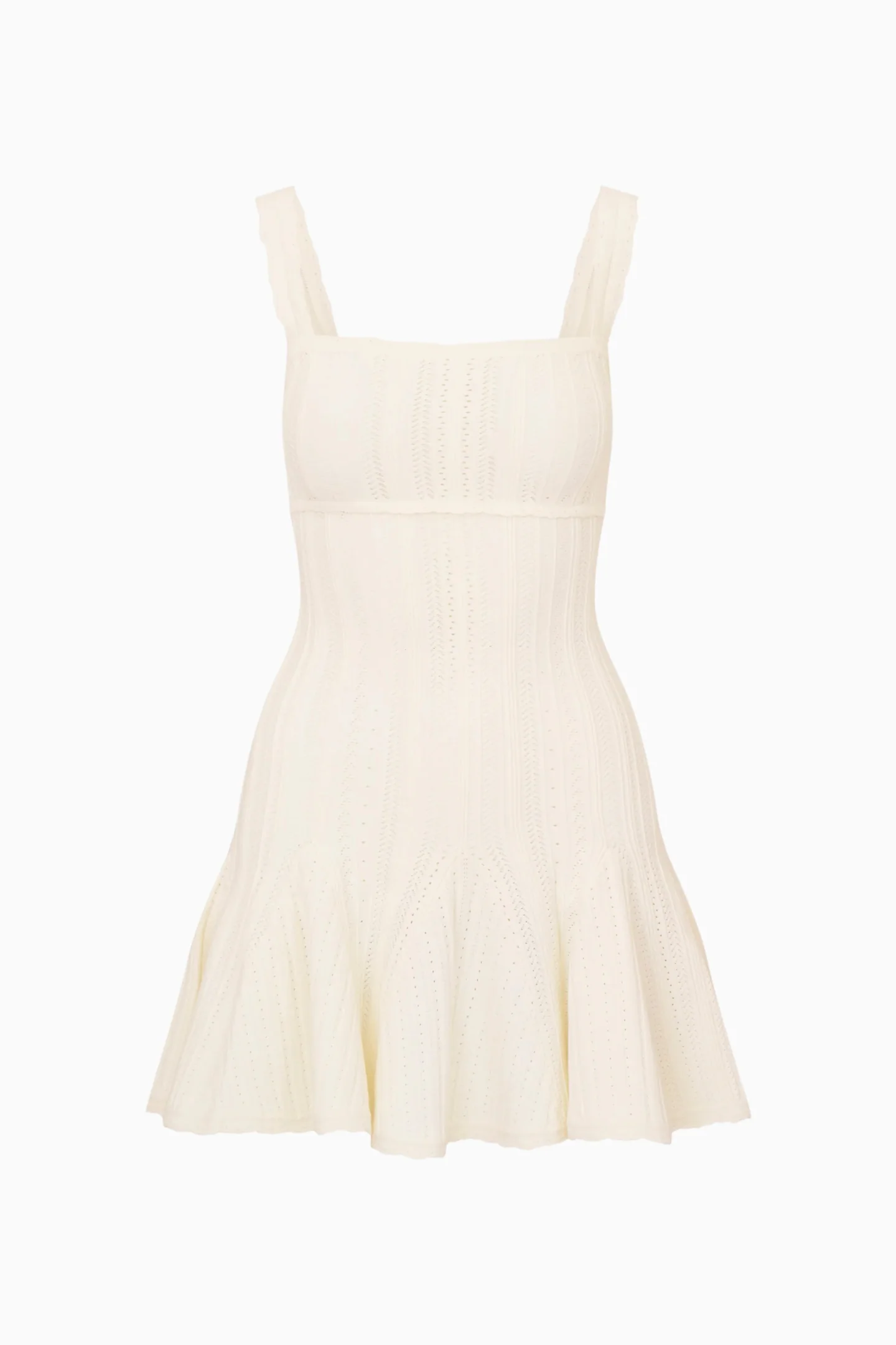 Tabatha Stretch Pointelle Mini Dress - Image 19