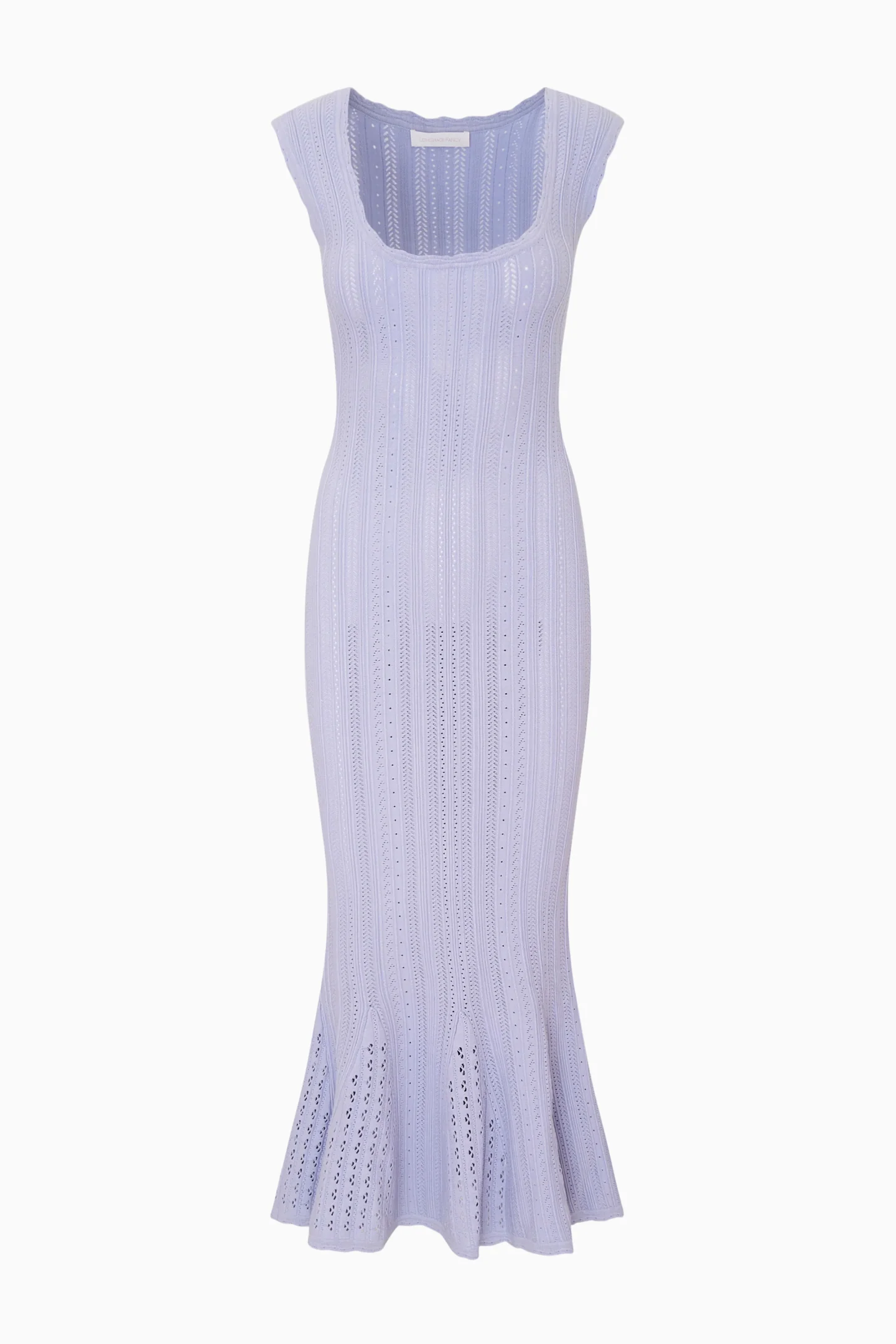 Tayleen Stretch Pointelle Midi Dress - Image 6