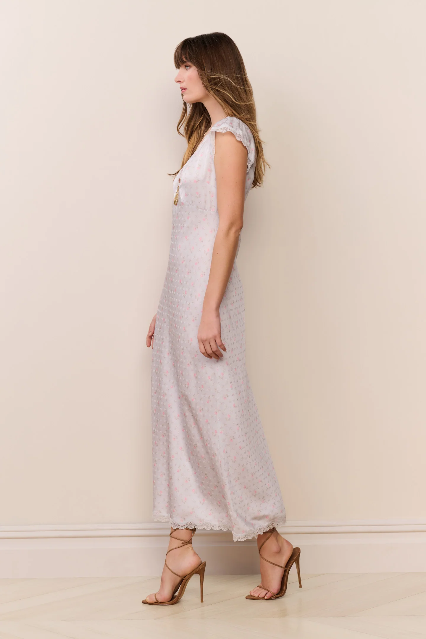Theodore Silk-Blend Floral Maxi Dress - Image 4