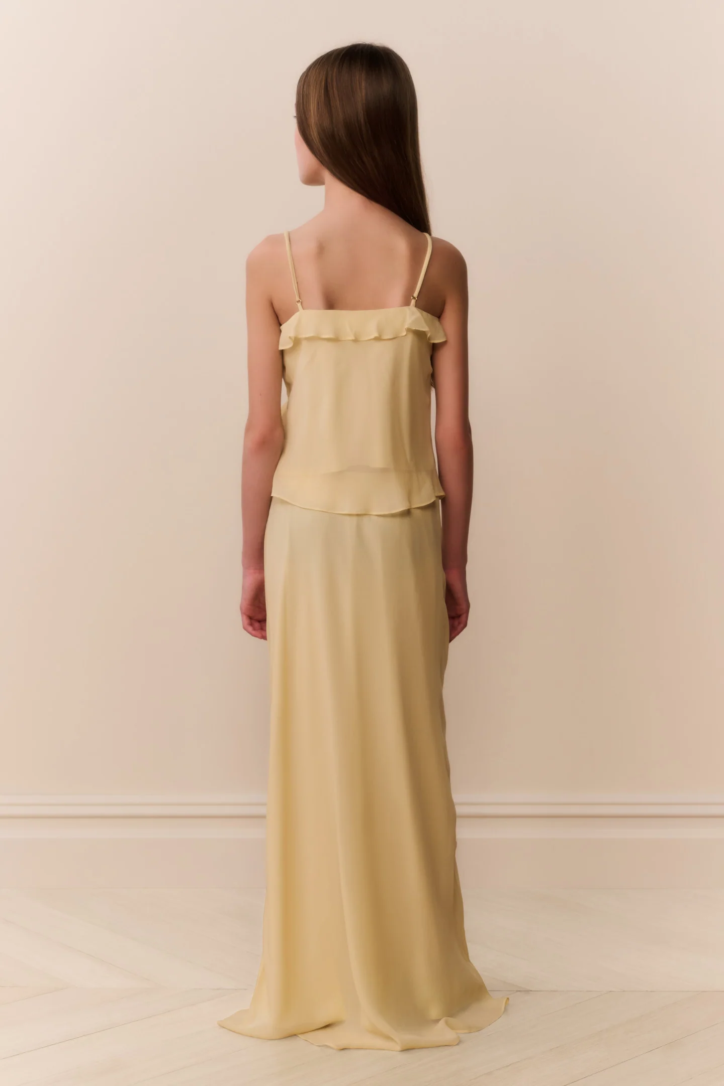 Tween Thyme Chiffon Maxi Skirt - Image 3