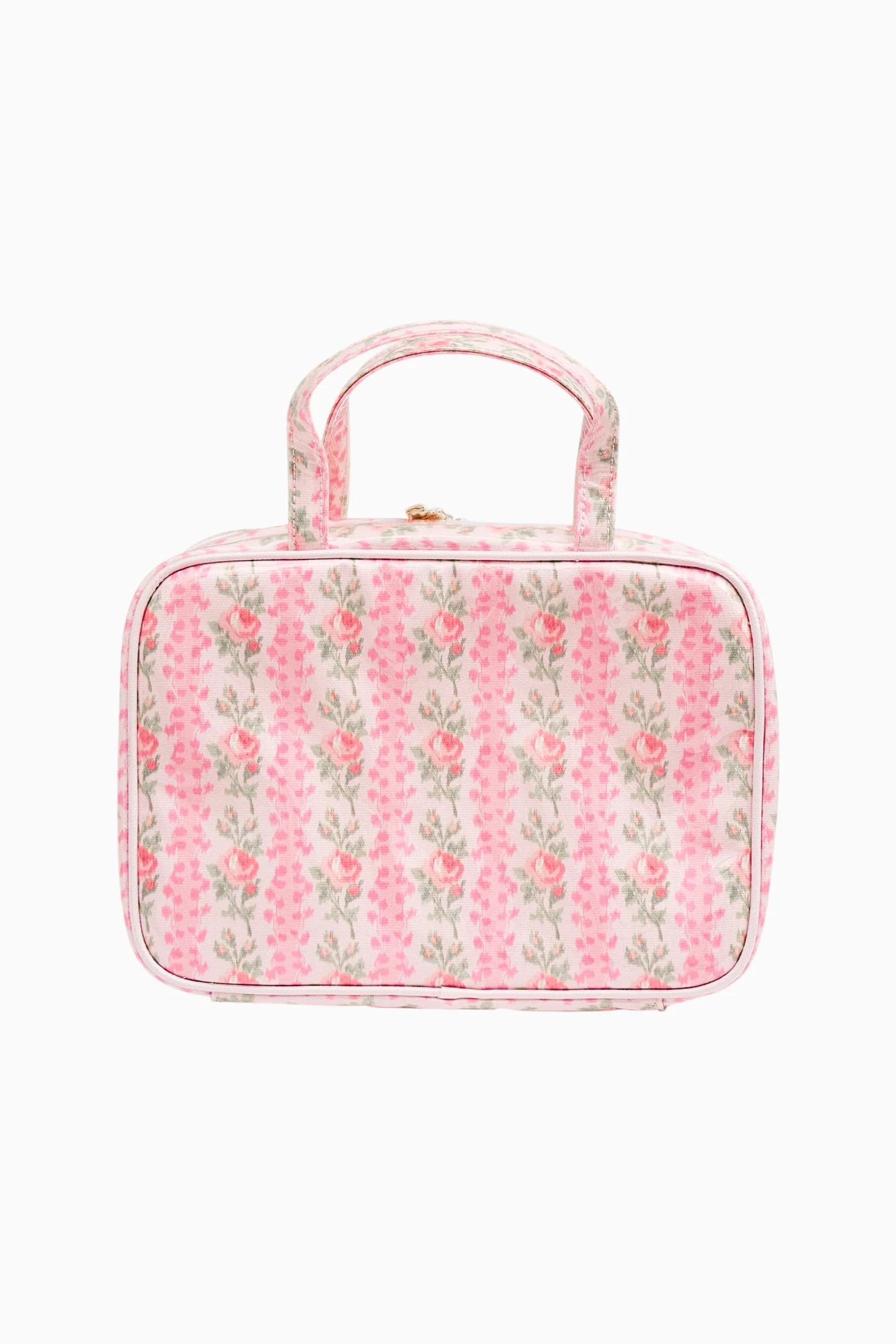 Heirloom Print Travel Box - PINK MACAROON