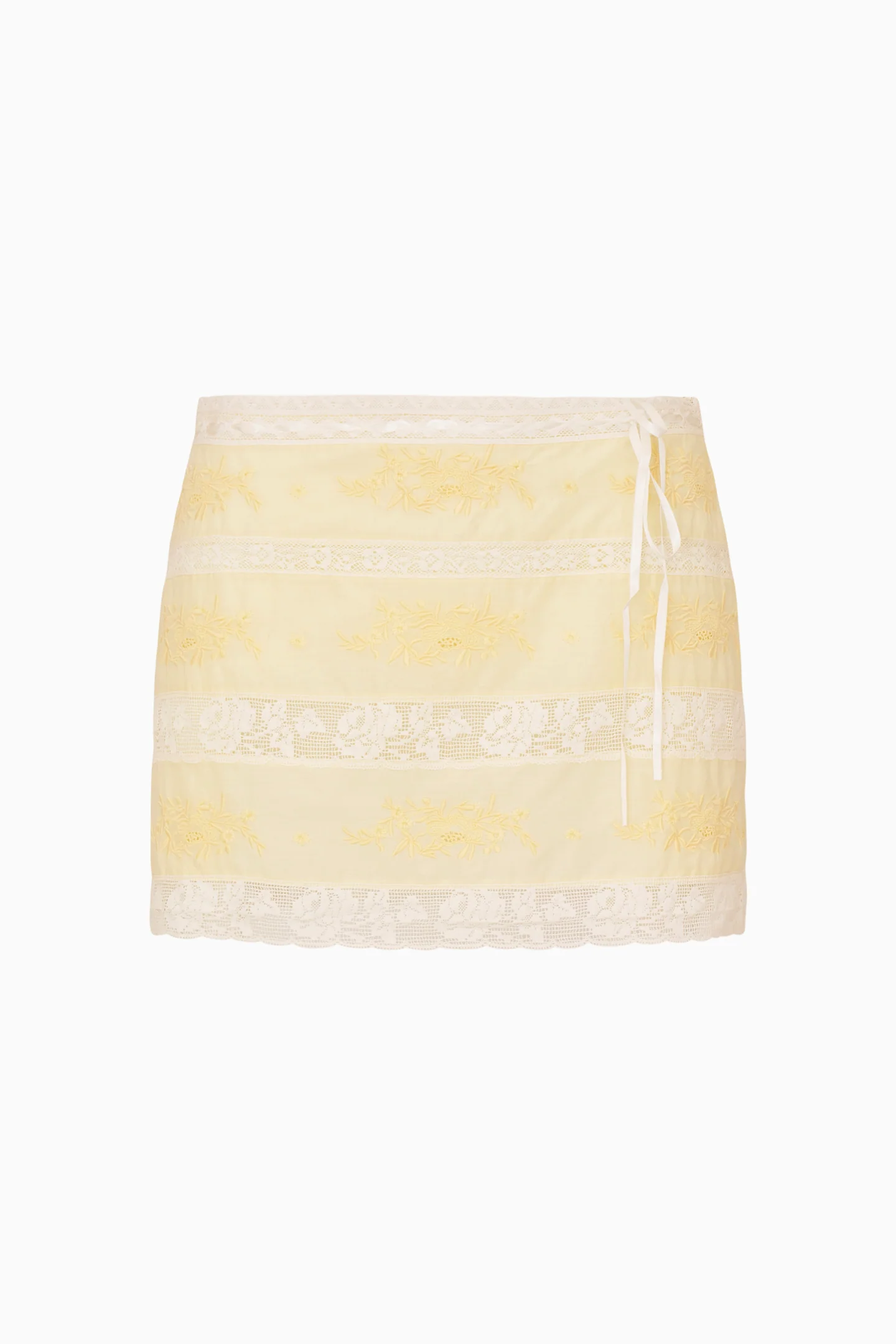 Valerian Cotton Victorian Mini Skirt - Image 5