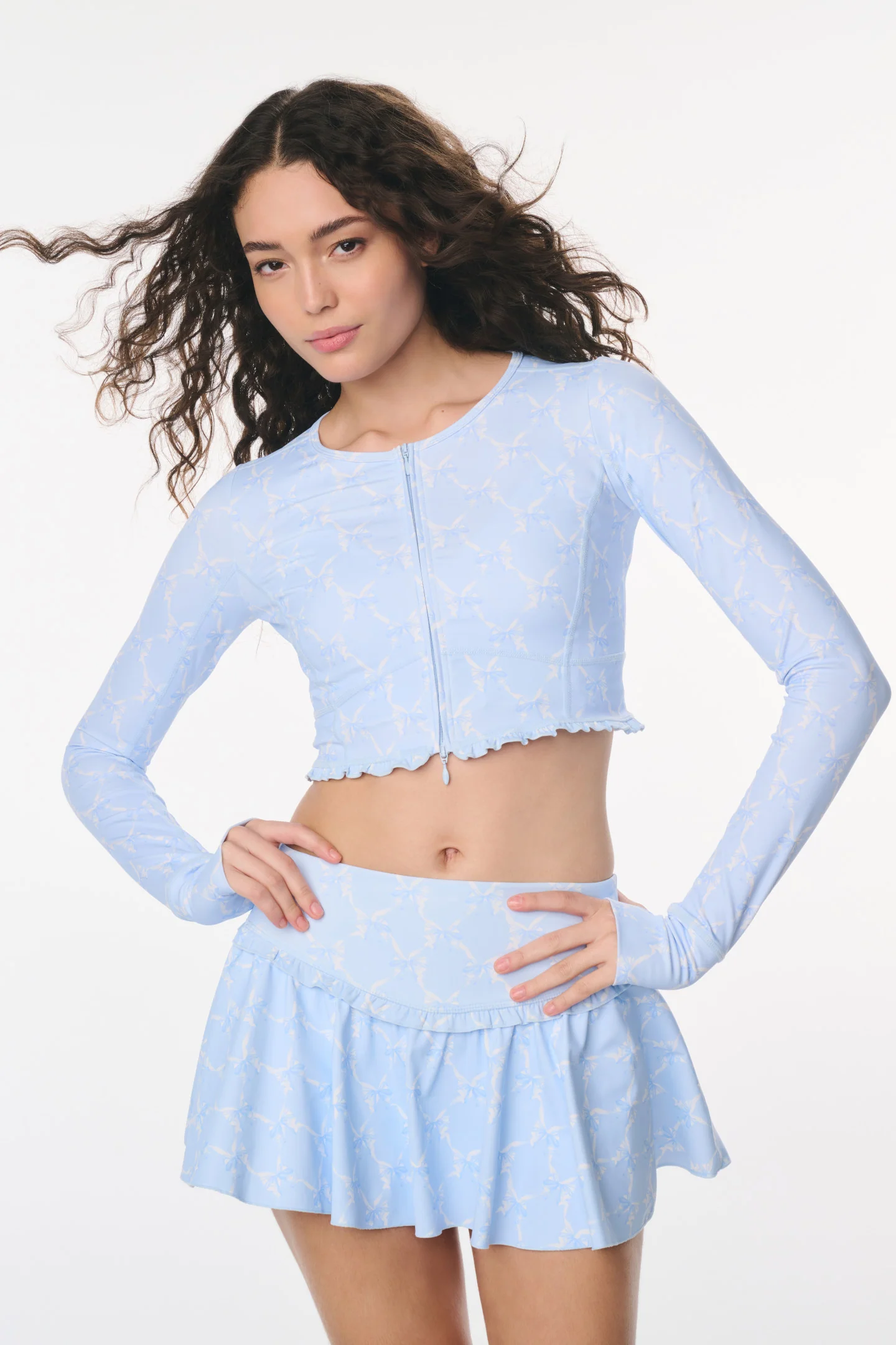 Vanina Skort - CHILLED BLUE - Image 2