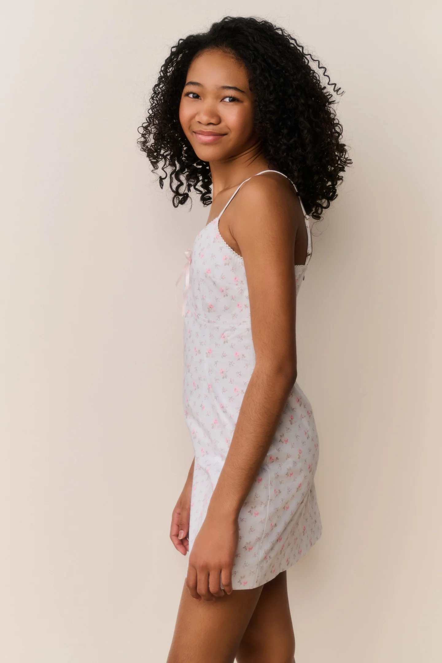 Tween Velasca Floral Cotton Mini Dress - Image 2