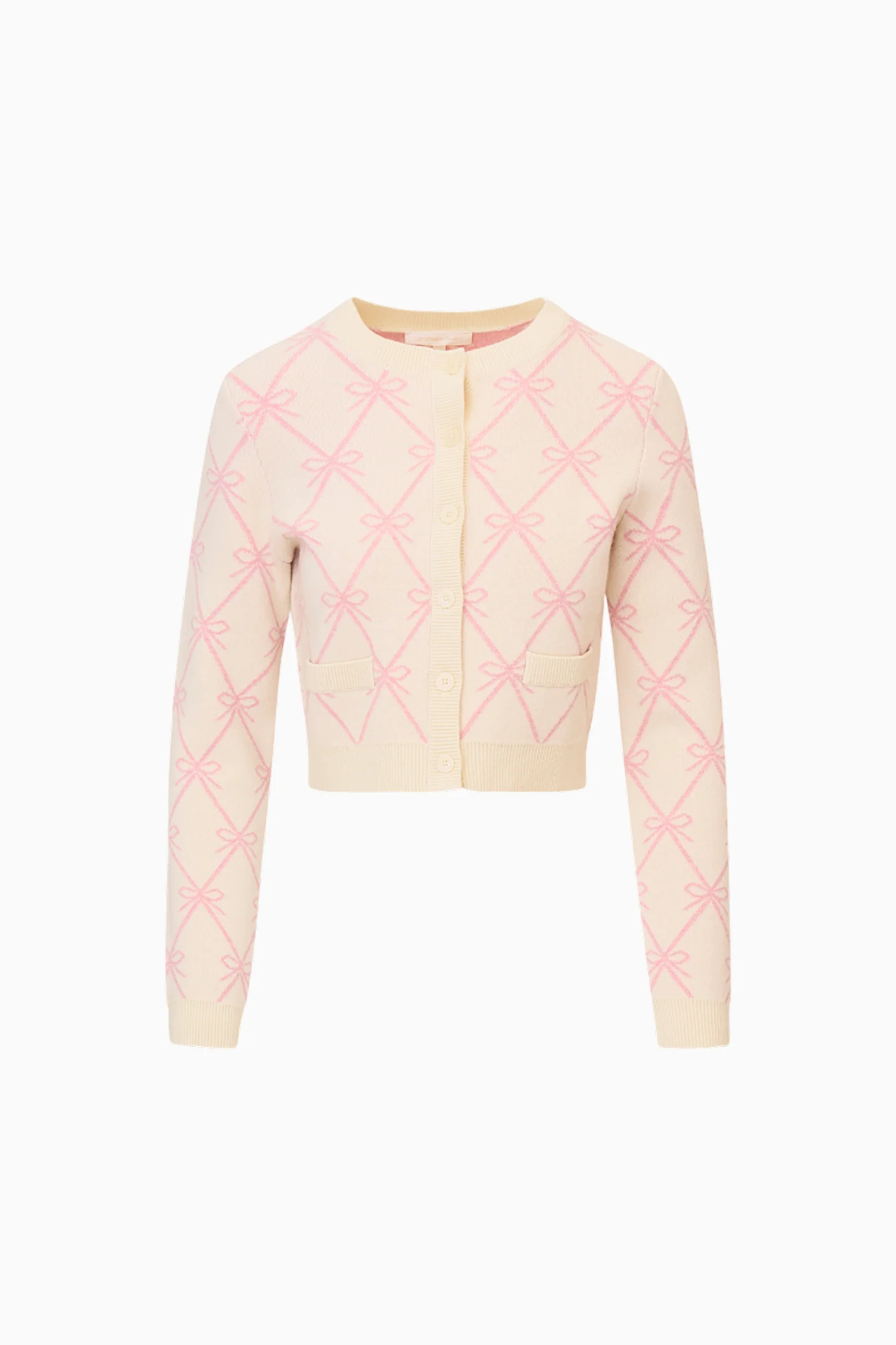 Veronika Wool-Blend Bow Cardigan - Image 5