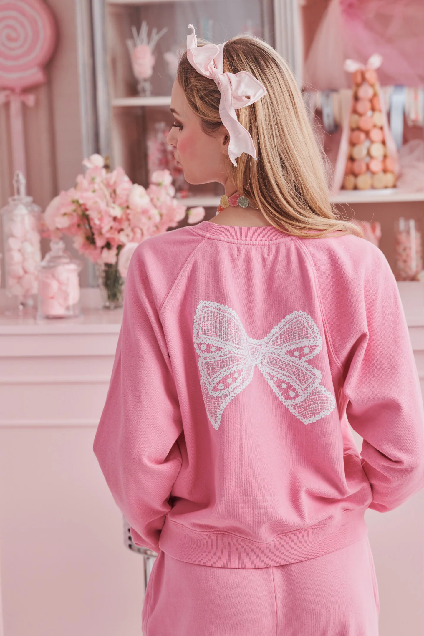 LoveShackFancy x Roller Rabbit Vintage Classic Crewneck