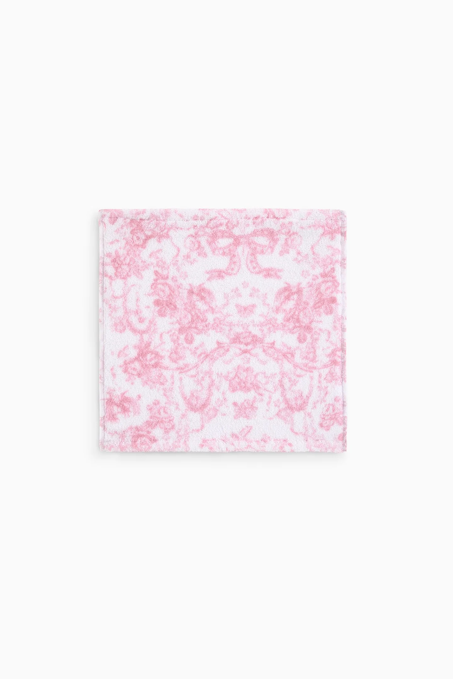 Cotton Wash Cloth - CUPIDS PINK