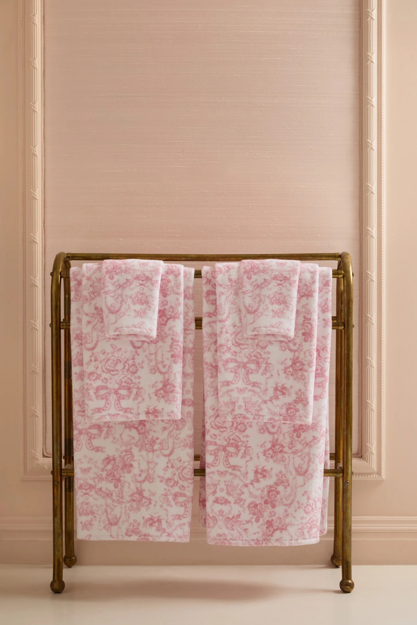Cotton Hand Towel - CUPIDS PINK - Image 2