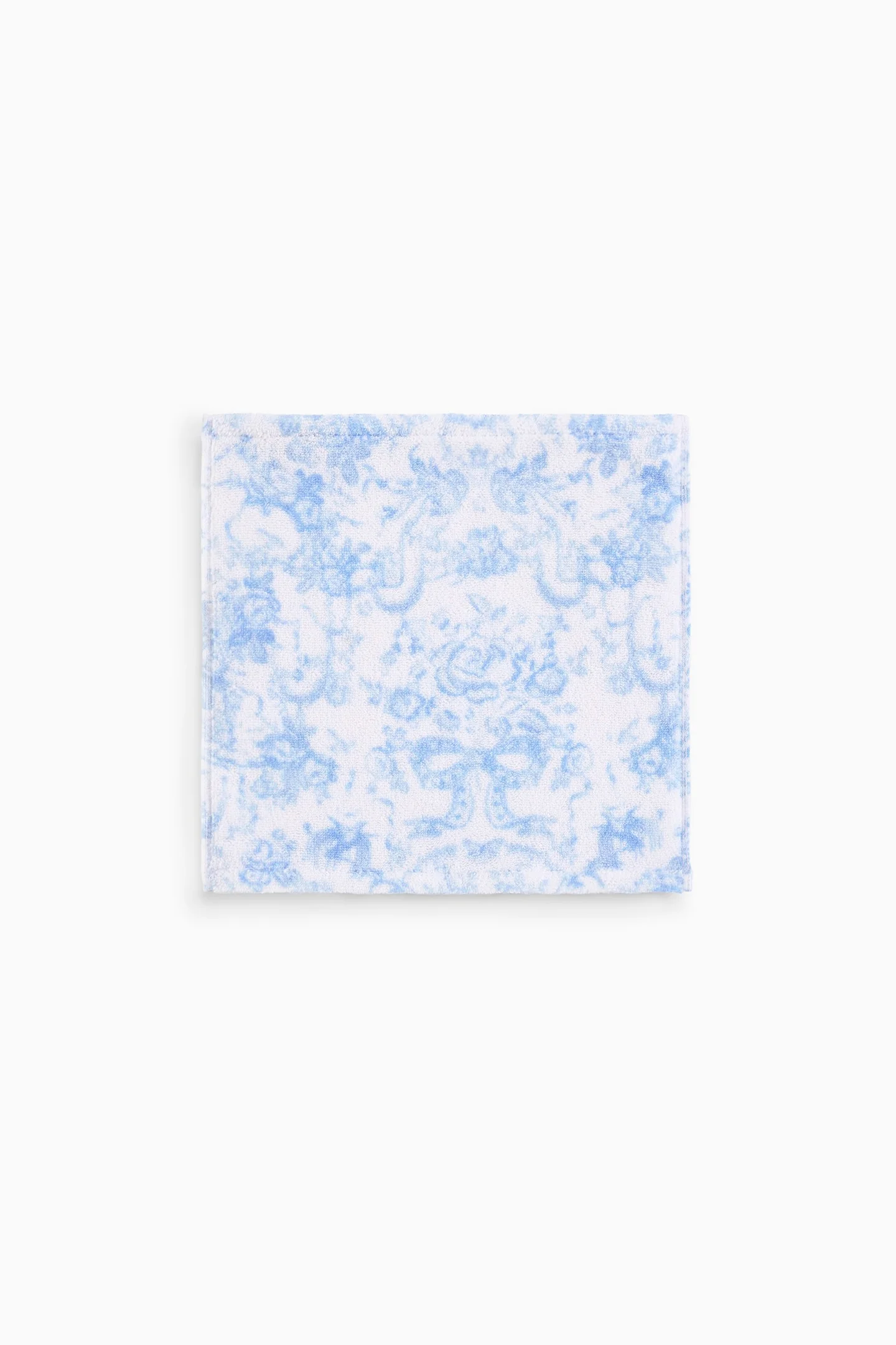 Cotton Wash Cloth - NANTUCKET BLUE