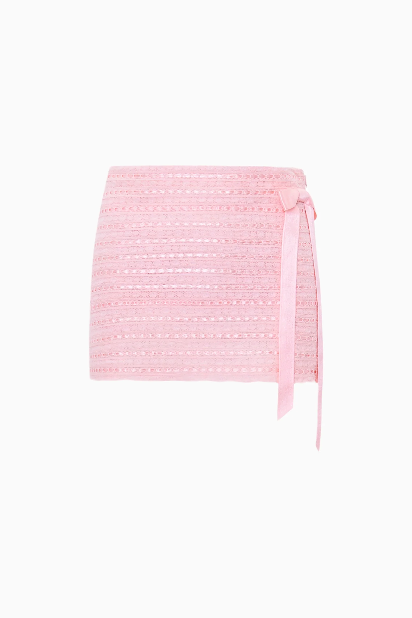 Wyana Woven Cotton Mini Skirt - Image 5